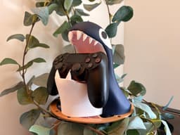 Whale control holder and piggy bank 3d model