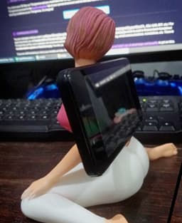 Yoga Girl Phonestand 3d model