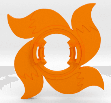 BEYBLADE TAILS | SONIC THE HEDGEHOG SERIES 3d model