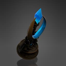 Twin Dragon Crystal 3d model
