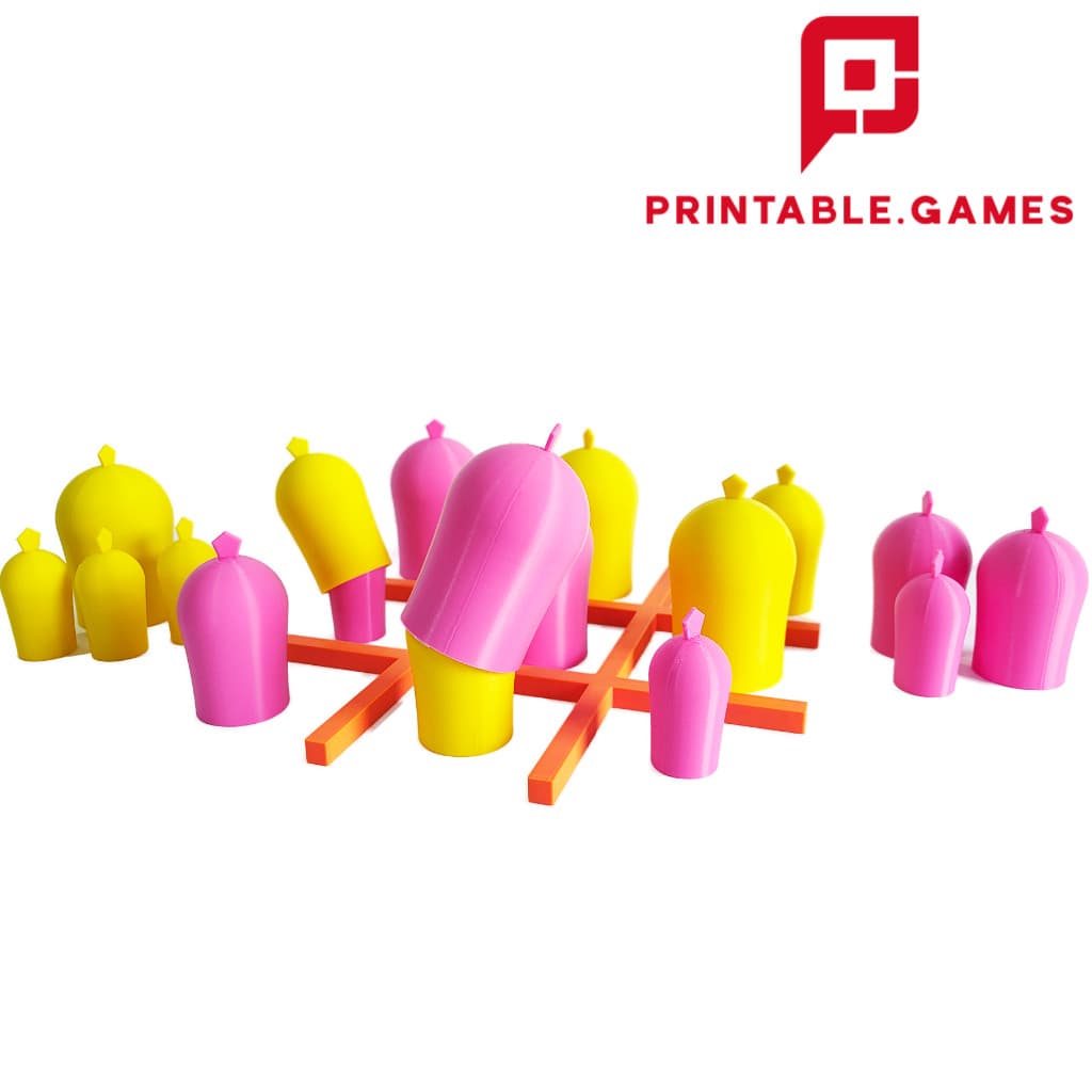 GOBBLE UP GAME 3d model