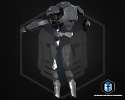 HD2 Null Cipher Armor - 3D Print Files 3d model