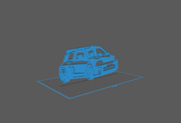 Renault - Clio V6 Wall Art 3d model