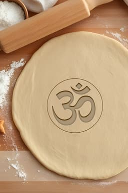 Om Cookie Cutter, Biscuit Cutter 3d model