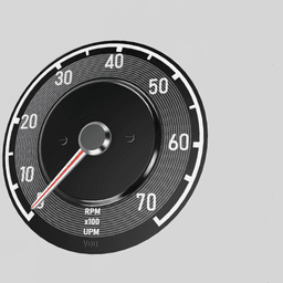 Classic AMG wall clock racing Car STL FILE DIGITAL 3D PRINT 3d model