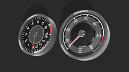Classic AMG wall clock racing Car STL FILE DIGITAL 3D PRINT 3d model