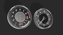 Classic AMG wall clock racing Car STL FILE DIGITAL 3D PRINT 3d model