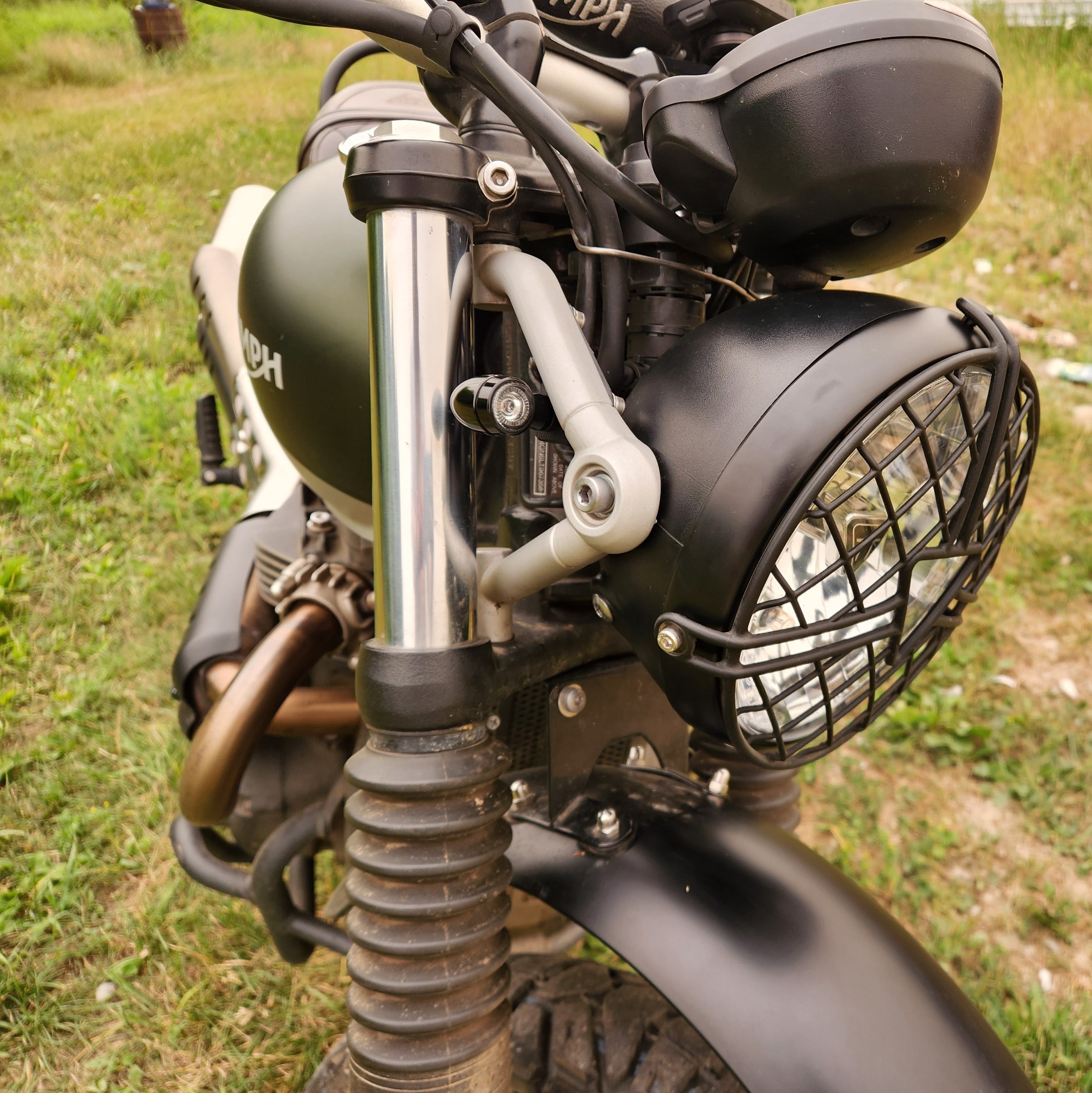Triumph Front Indicator Relocation 3d model