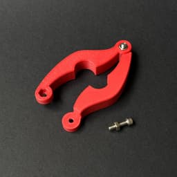 Threaded split clamp 3d model