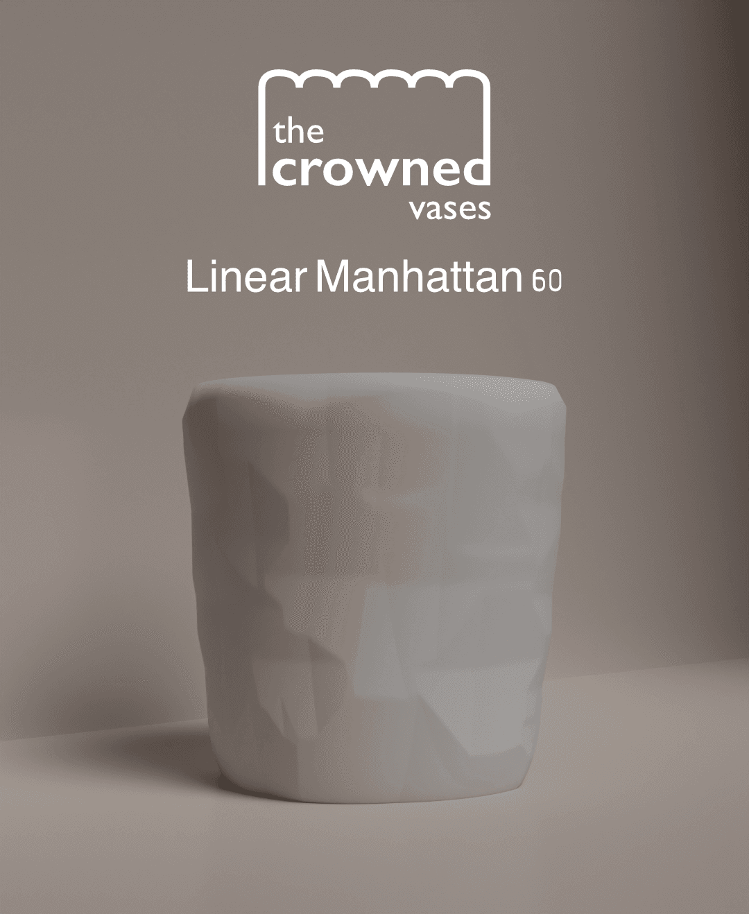 The Crowned Vases - Linear Manhattan 60 3d model