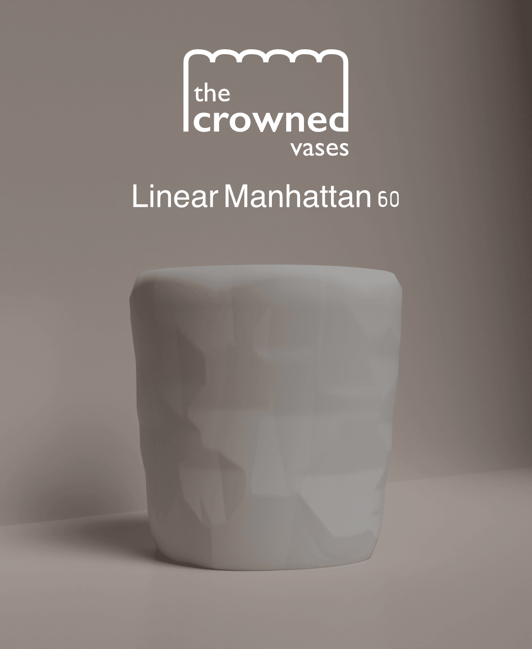 The Crowned Vases - Linear Manhattan 60 3d model