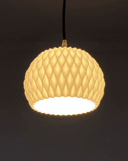 Wavy Pendant Lamp - Lamps & Lighting by Lunfardo 3d model