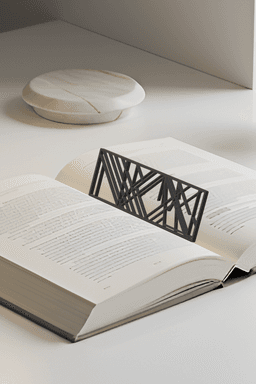 Bookmark, Gift Idea 3d model