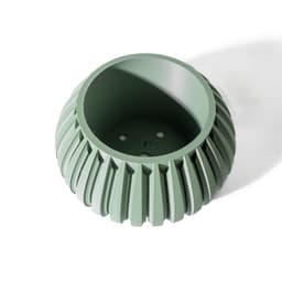 The Leno Planter Pot with Drainage Tray & Stand | Modern and Unique Home Decor for Plants 3d model