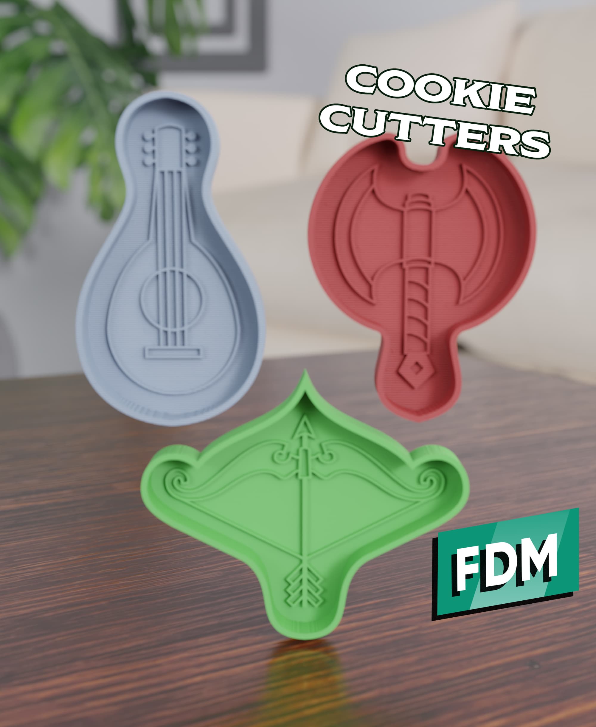 RPG - Cookie Cutters 3d model
