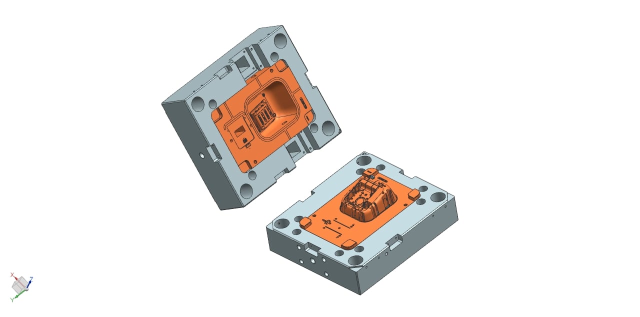 Meter Mold 01.stp 3d model