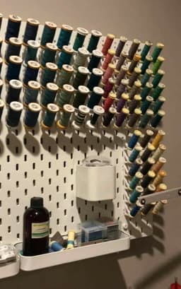 Sewing Thread Spool Rack 3d model
