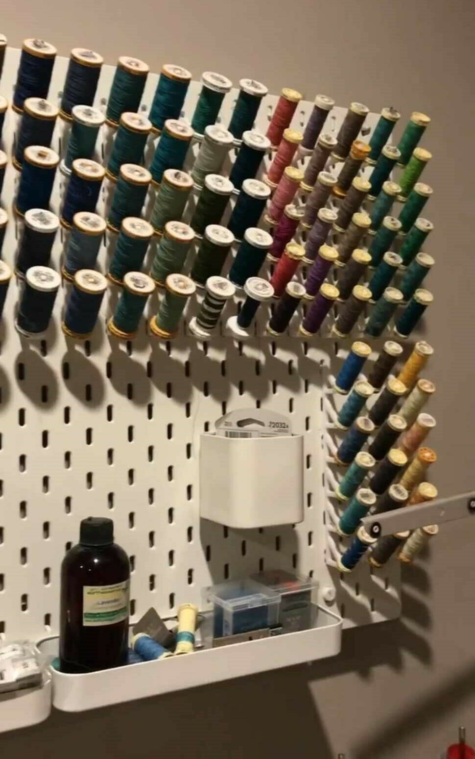 Sewing Thread Spool Rack 3d model