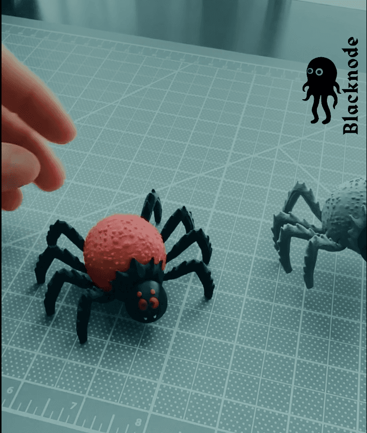Cute Articulated Spider - 3D model by Blacknode on Thangs
