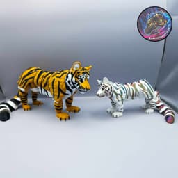 Flexi Tiger 3d model