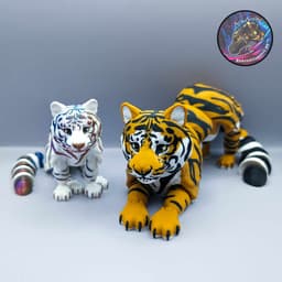 Flexi Tiger 3d model
