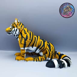 Flexi Tiger 3d model
