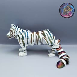 Flexi Tiger 3d model