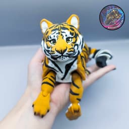 Flexi Tiger 3d model