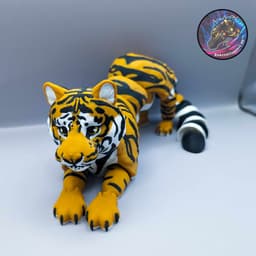 Flexi Tiger 3d model