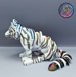 Flexi Tiger 3d model