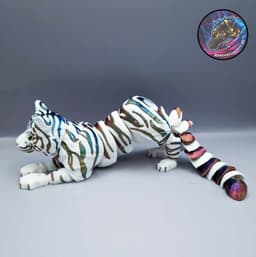 Flexi Tiger 3d model