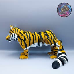 Flexi Tiger 3d model