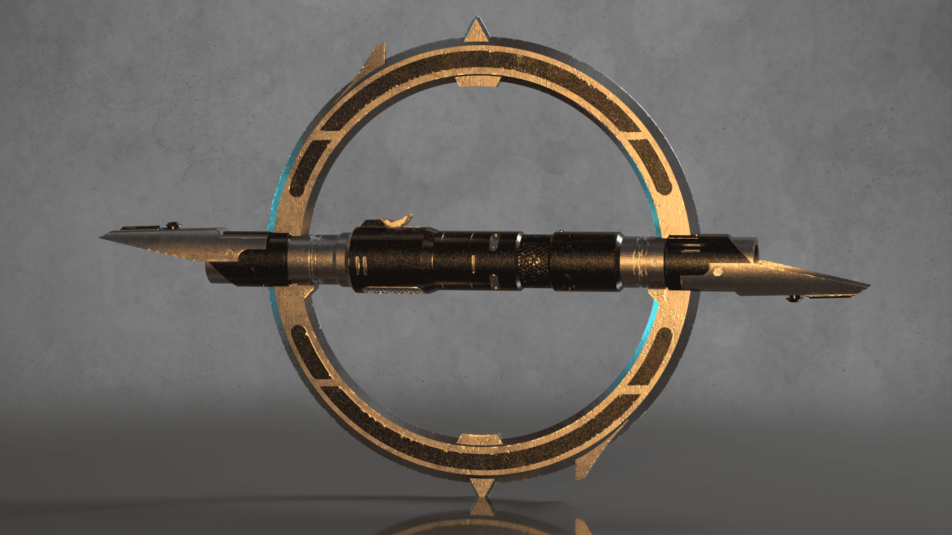 Marrok's Inquisitor Lightsaber - Ahsok 3d model