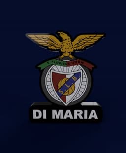 S.L. Benfica Sign - LED Strip Compatible 3d model