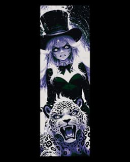 Anime Goddess in differing forms - Set of bookmarks 3d model