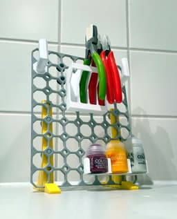 MultiBuild 4-Snip Holder Gen2 3d model