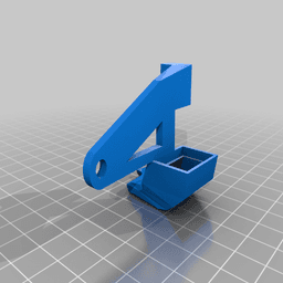 BLV Nimble Mosquito mount 3d model