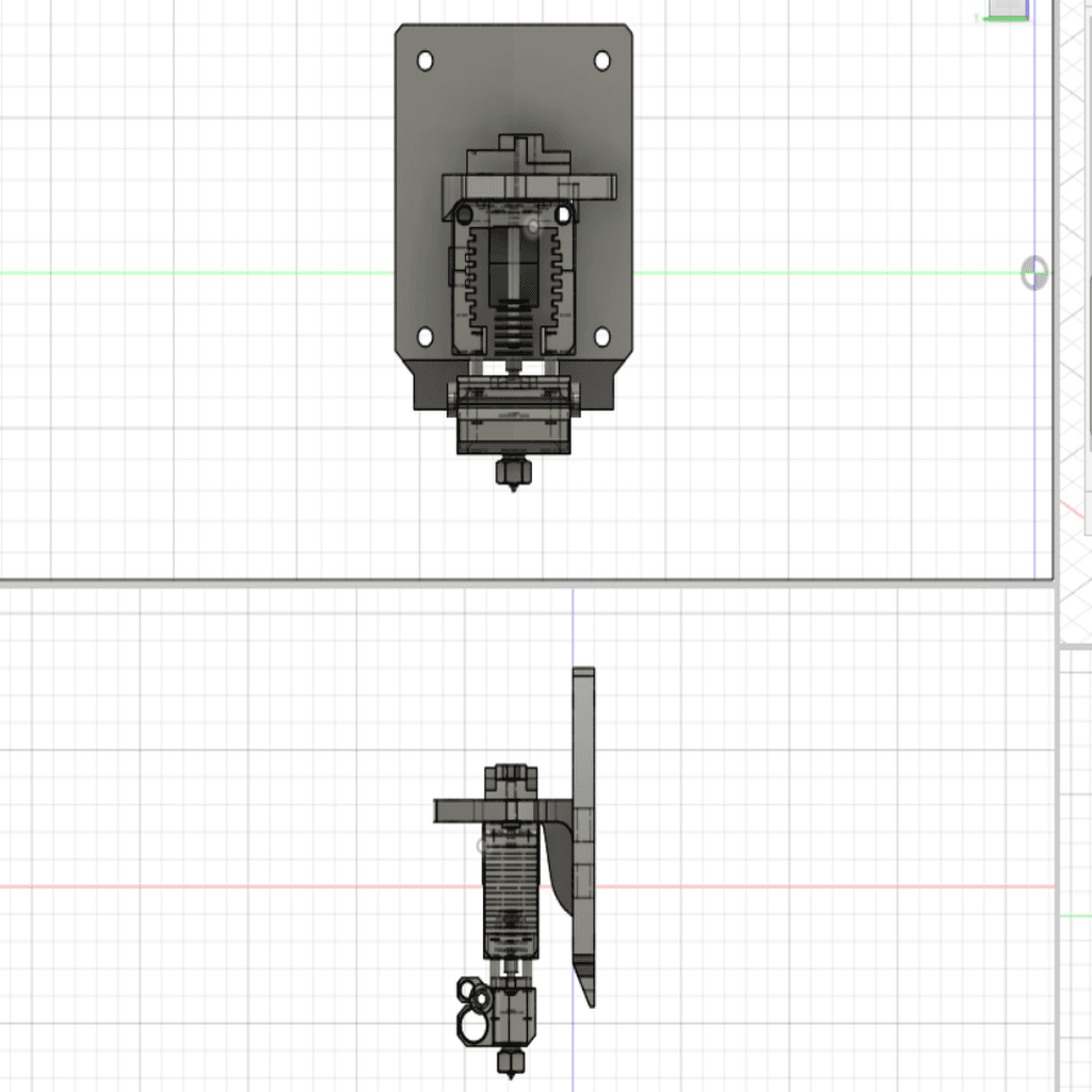 BLV Nimble Mosquito mount 3d model