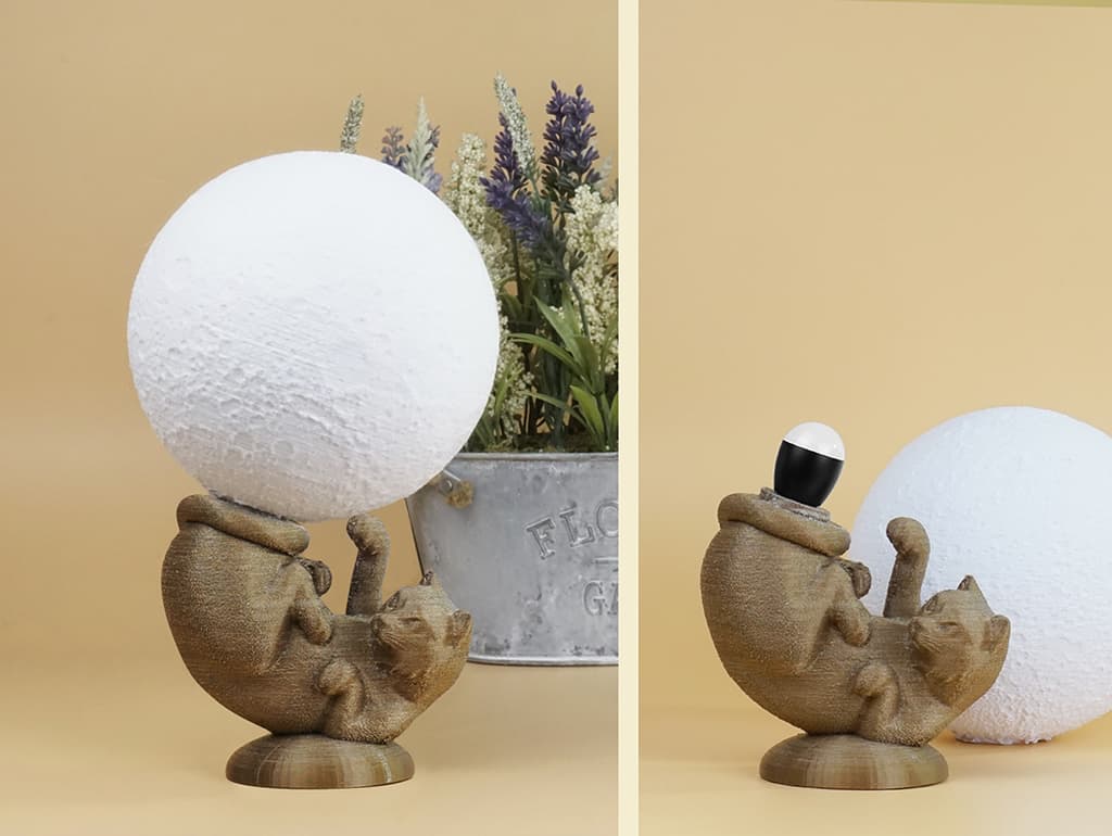 Cat Lamp 3d model