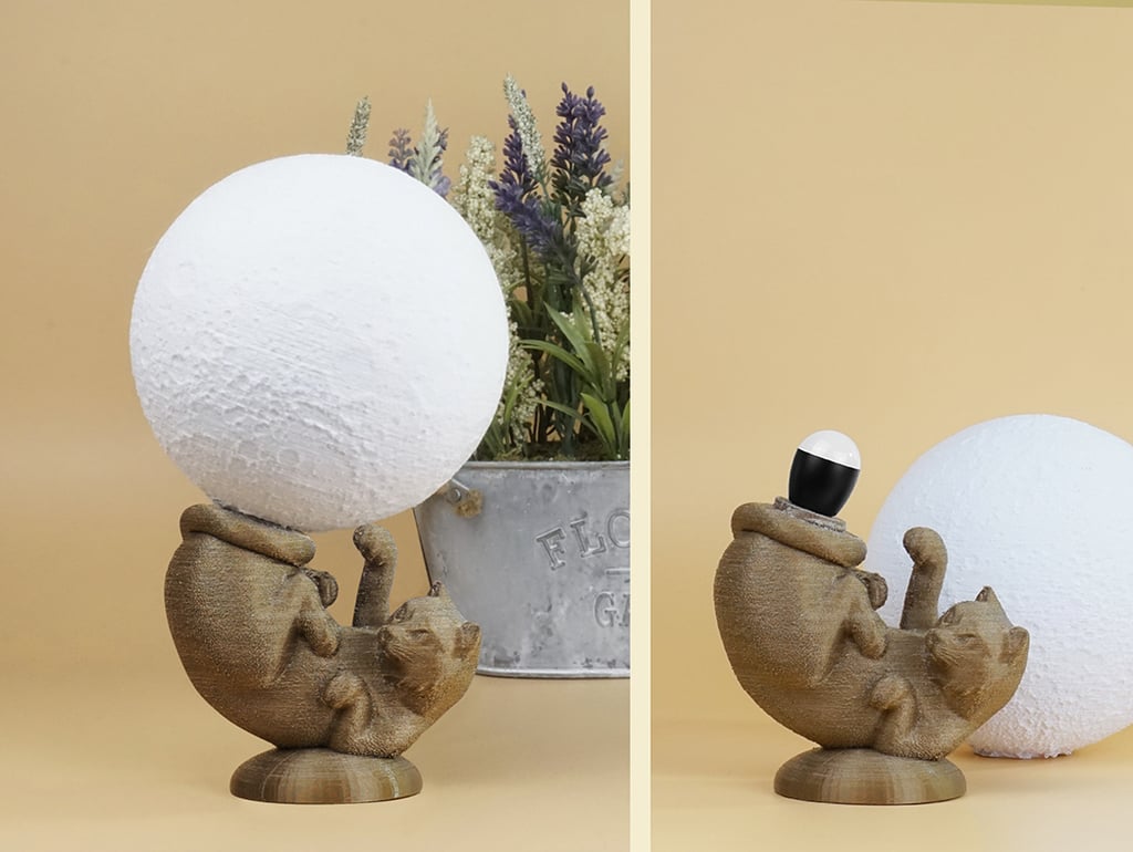 Cat Lamp 3d model