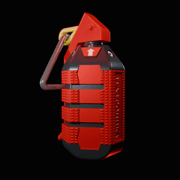 Cyberpunk 2077 F-GX Frag Grenade / Videogame Prop Replica 3mf Military Fun 3d print 3d model