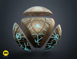 Ahsoka Star Map with Stand 3d model