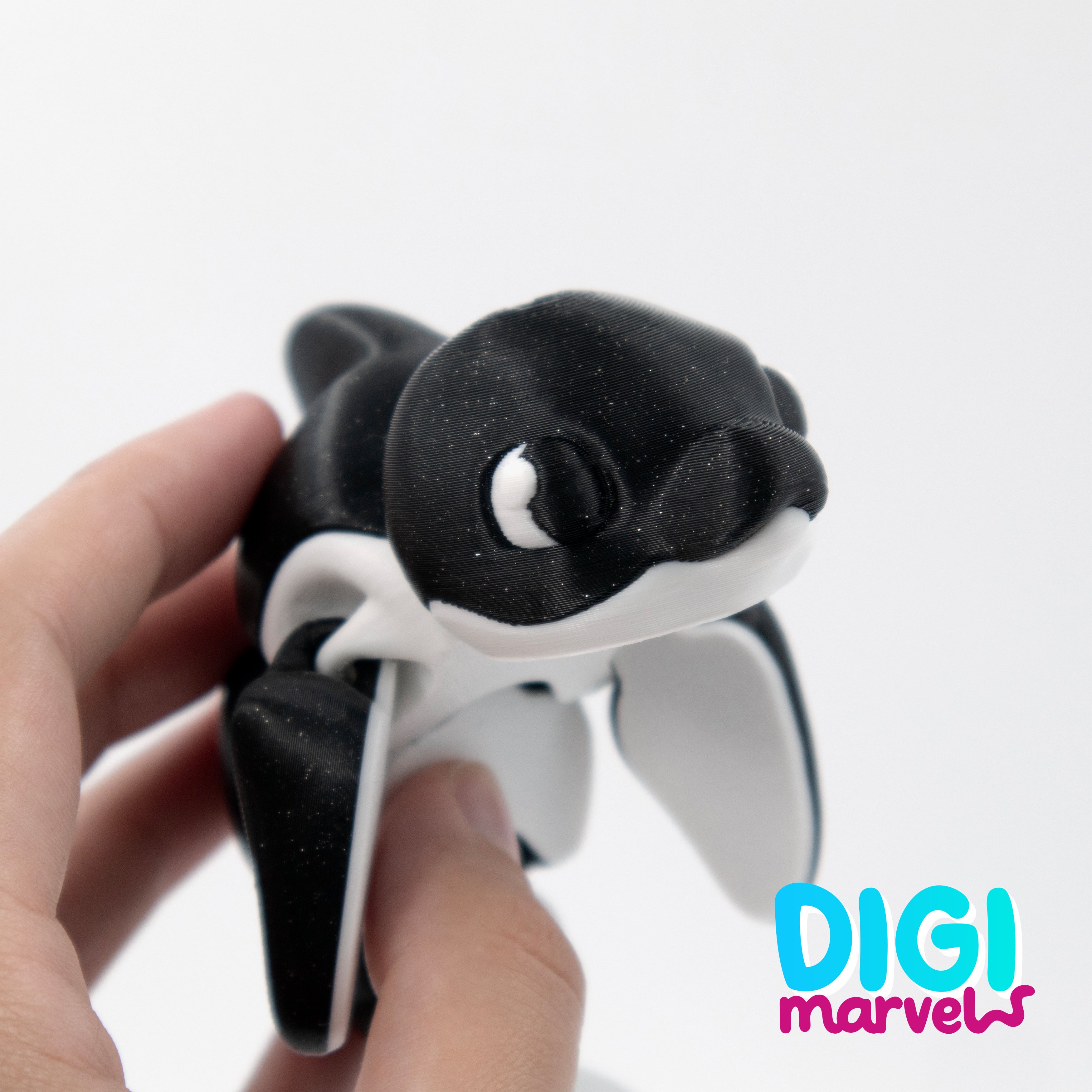 Dolphin Flexi + Keychain 3d model
