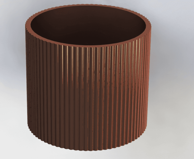 Simple vase 3d model