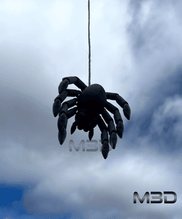 Flexi Chibi Spider / no supports / 3mf included 3d model