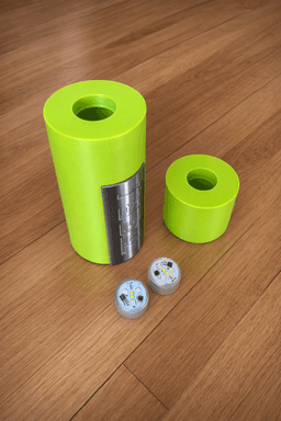 TGRI Ooze Canister – LED Prop Replica (TMNT Inspired) 3d model