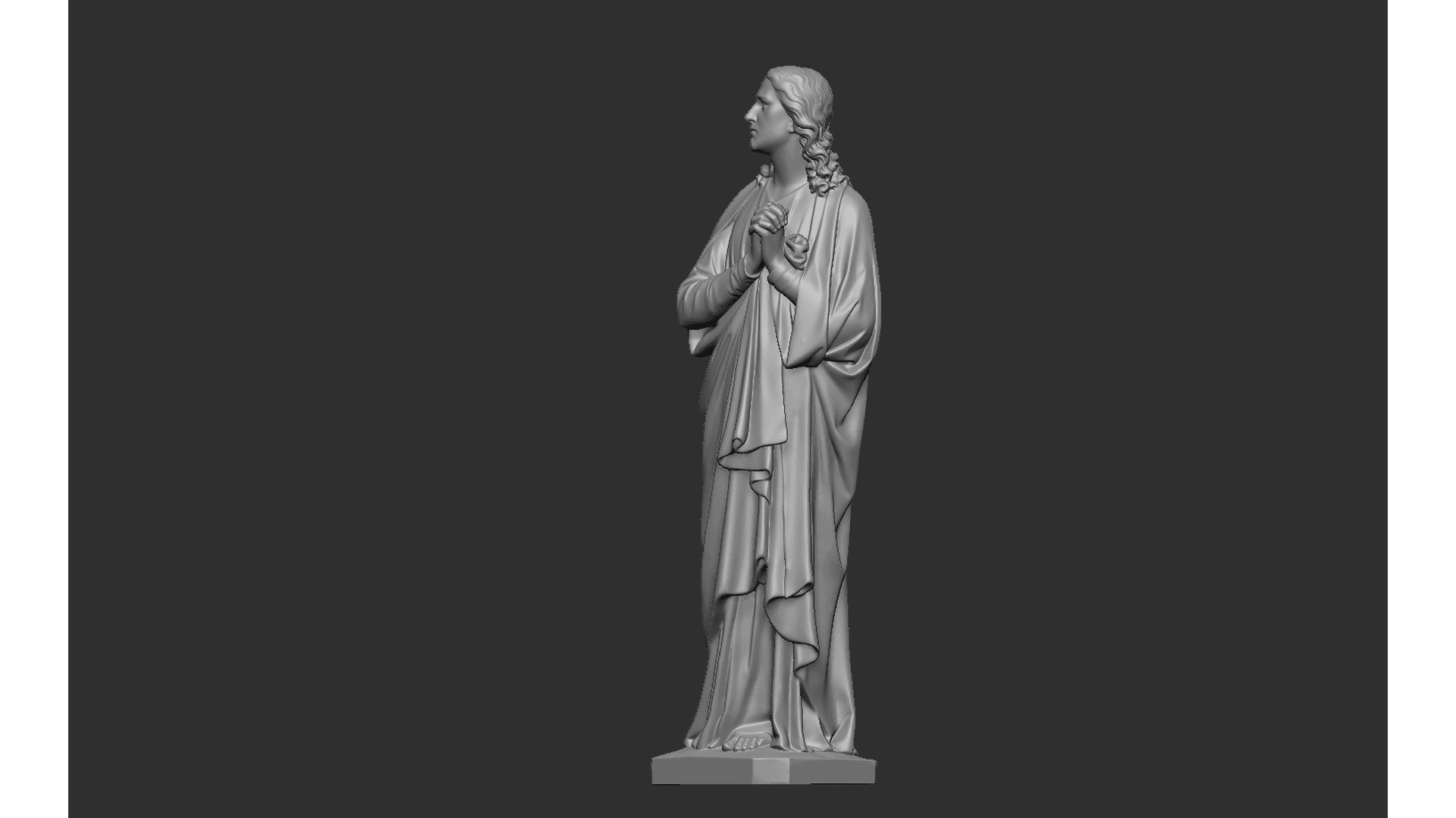 Saint John 3D Scanning STL Printable 3d model