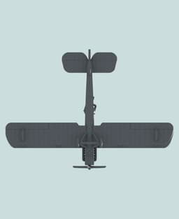 1:144 Airco D.H.4 (RNAS) 3d model
