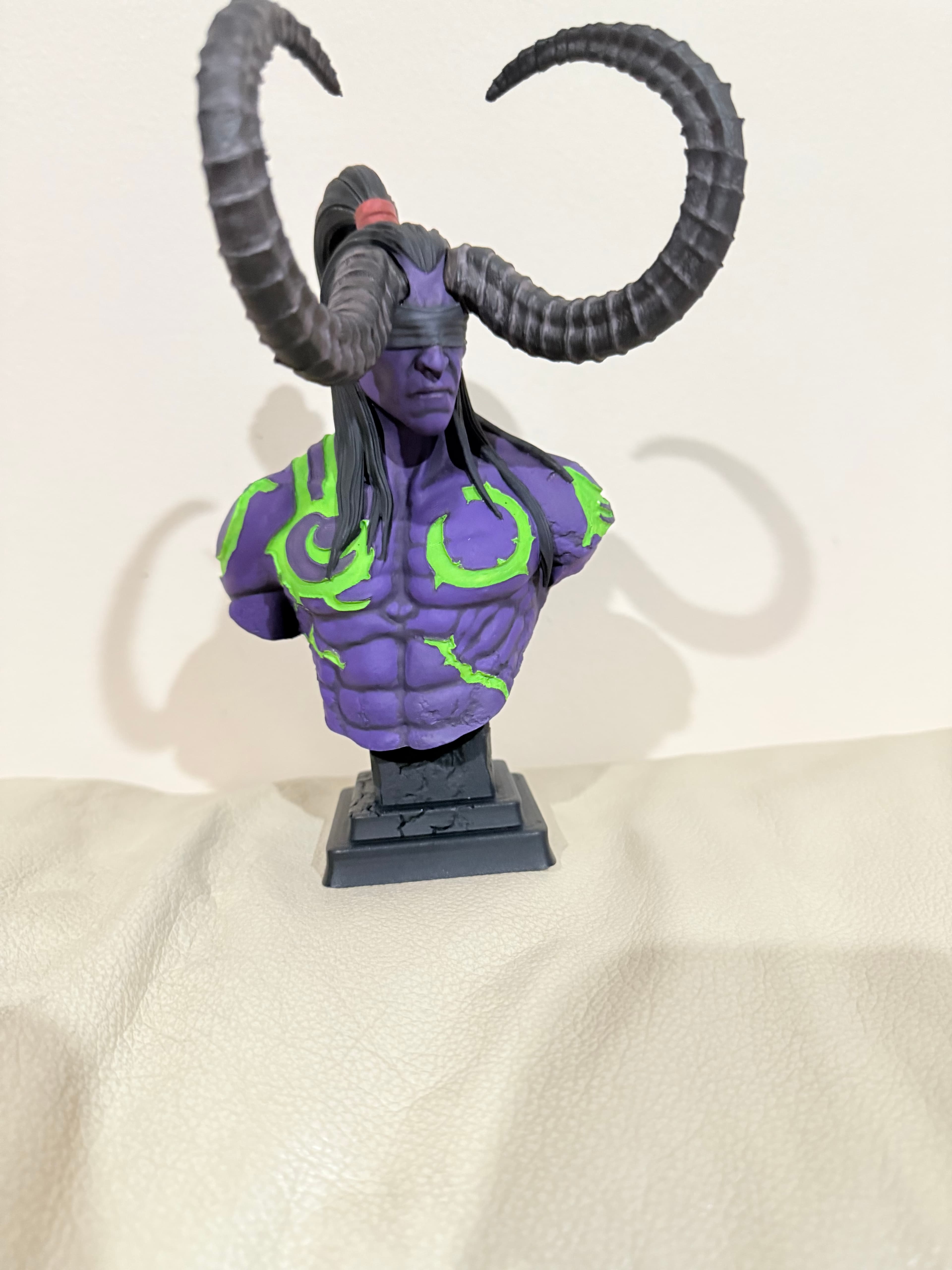 Printed perfectly, I really enjoyed painting this.