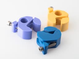 Flashlight clamp 3d model